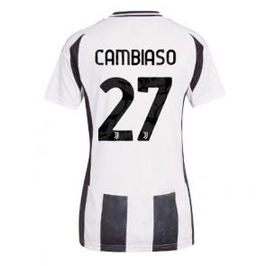 Juventus Andrea Cambiaso #27 Hemmatröja Dam 2024-25 Kortärmad